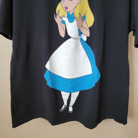 Zara x Disney Alice in Wonderland Graphic Tee Shirt - Picture 6 of 14